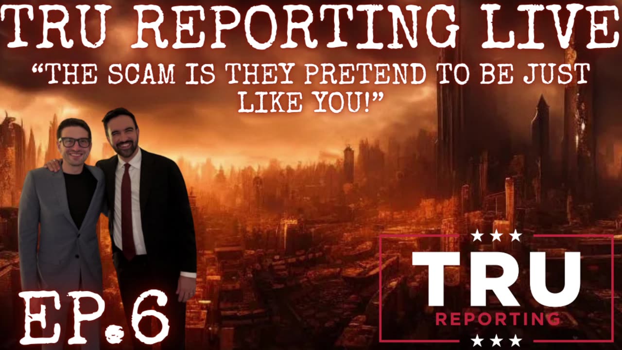 TRU REPORTING LIVE STREAM: (ep. 6) “The scam is, they pretend to be just like YOU!!”