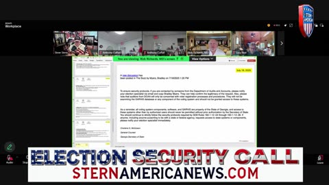 Election Integrity Call