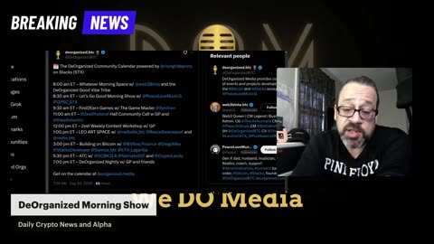 DeOrganized Morning News | Tether’s $500B Bid, CFTC Tokenization Pilot, Kraken’s $2M Advocacy Push | @Stacks Update | 9-24 Let's Go!
