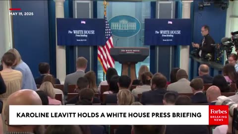 WATCH LIVE: Karoline Leavitt Holds White House Press Briefing Before Trump Holds Call With Putin