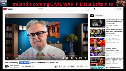 Ireland's coming CIVIL WAR n Little Britain to