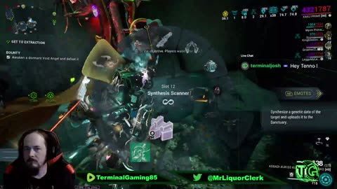 Terminal Gaming -Warframe on a Sunday Night