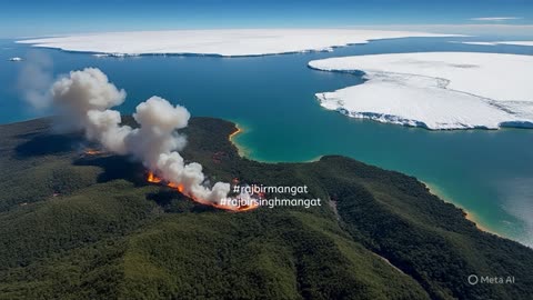 Soot from forest fires in the Amazon might play a role in the melting of faraway ice in Antarctica.
