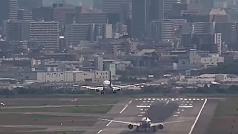 Here is an interesting video from Osaka Airport, Japan