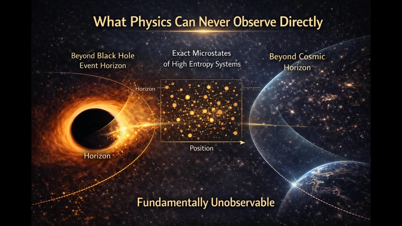 What Physics Can Never Observe Directly (Epistemic limits, not technological ones)