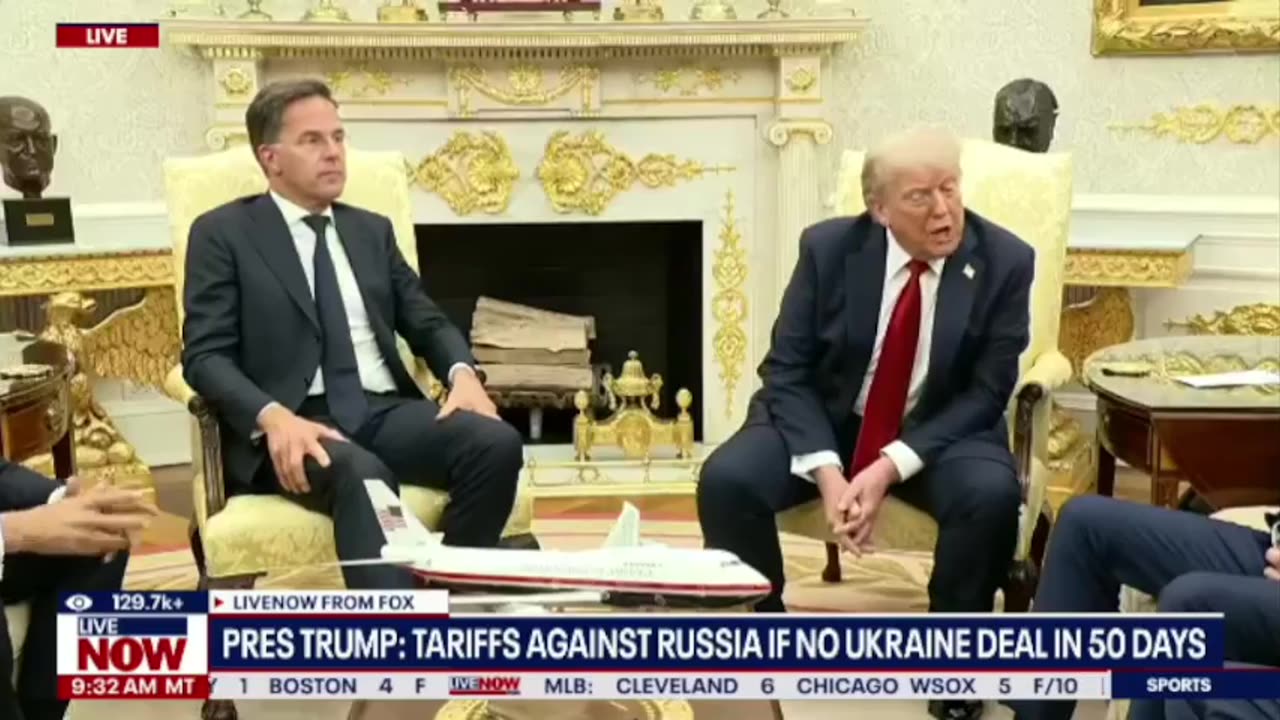 Trump, when asked what weapons will be sent to Ukraine via NATO: