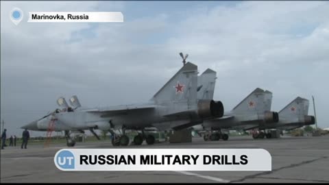 Russian Military Drills: Fighter jets and helicopters take part in drills