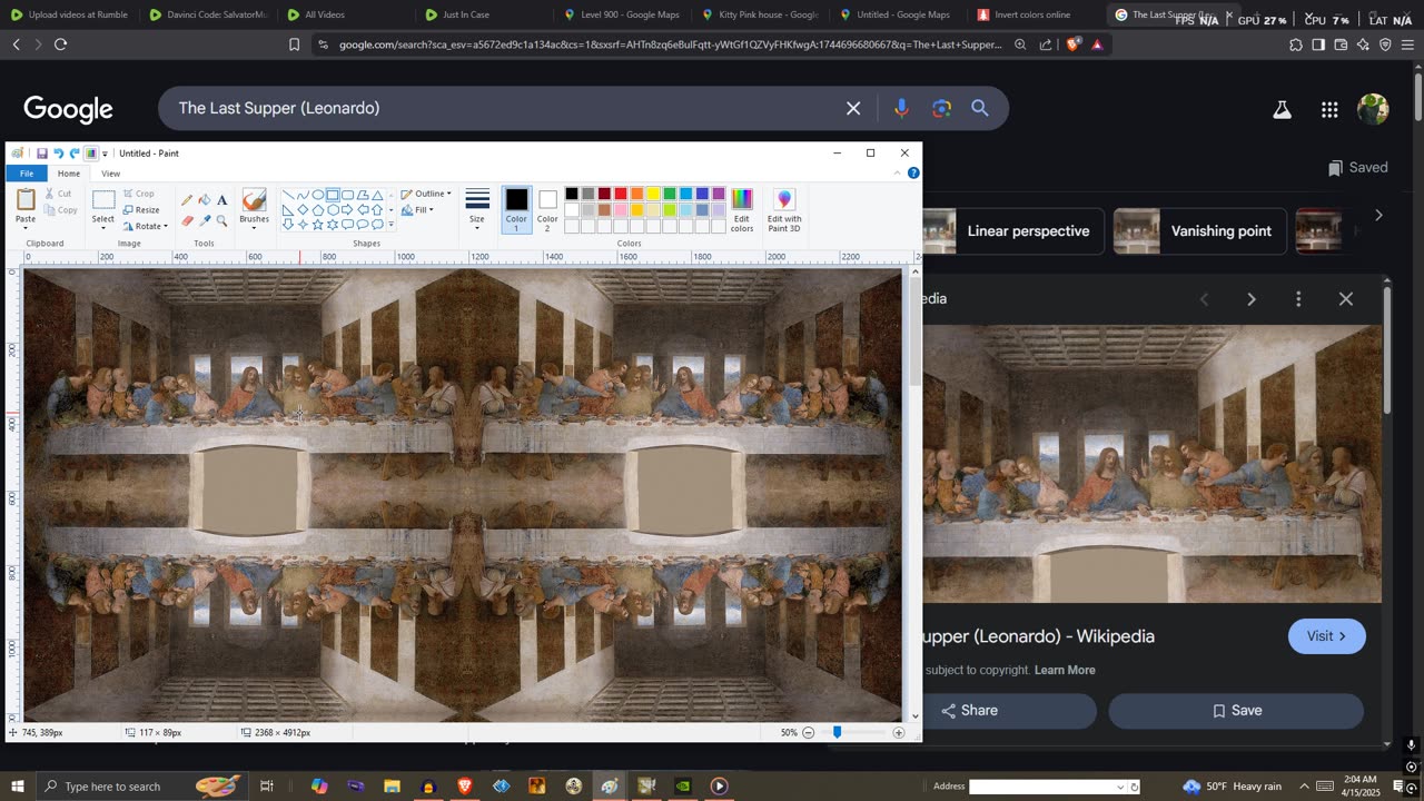 Davinci Code: The Last Supper Part 1