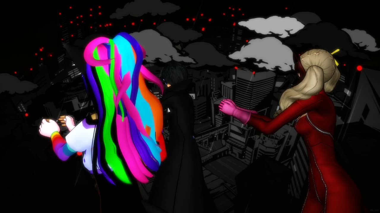 MMD Tell your world! [OC Moon and Persona 5]!