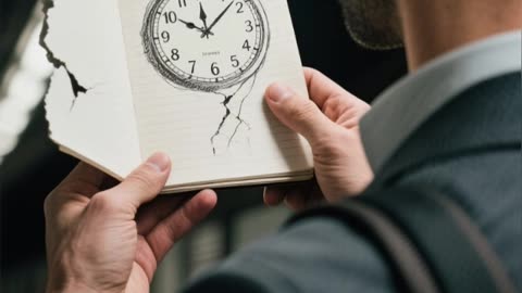 “The Girl Who Sketched Time ⏳”