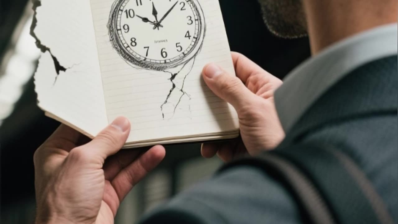 “The Girl Who Sketched Time ⏳”