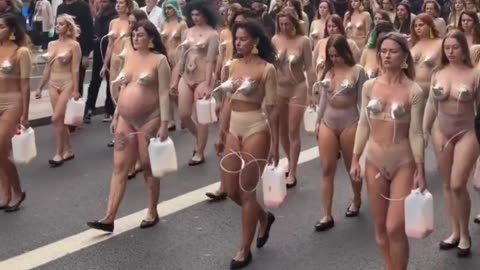 Demonstration in London.