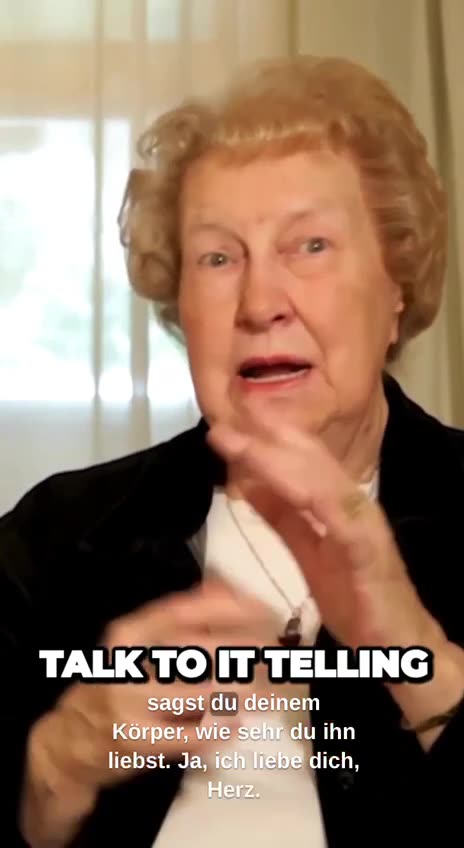 TALK TO YOUR BODY, IT WILL LISTEN TO YOU