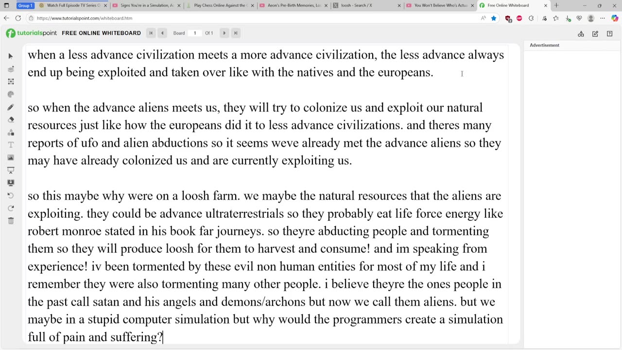 european colonizers and advance aliens