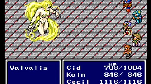 SNES Longplay 647 Final Fantasy II