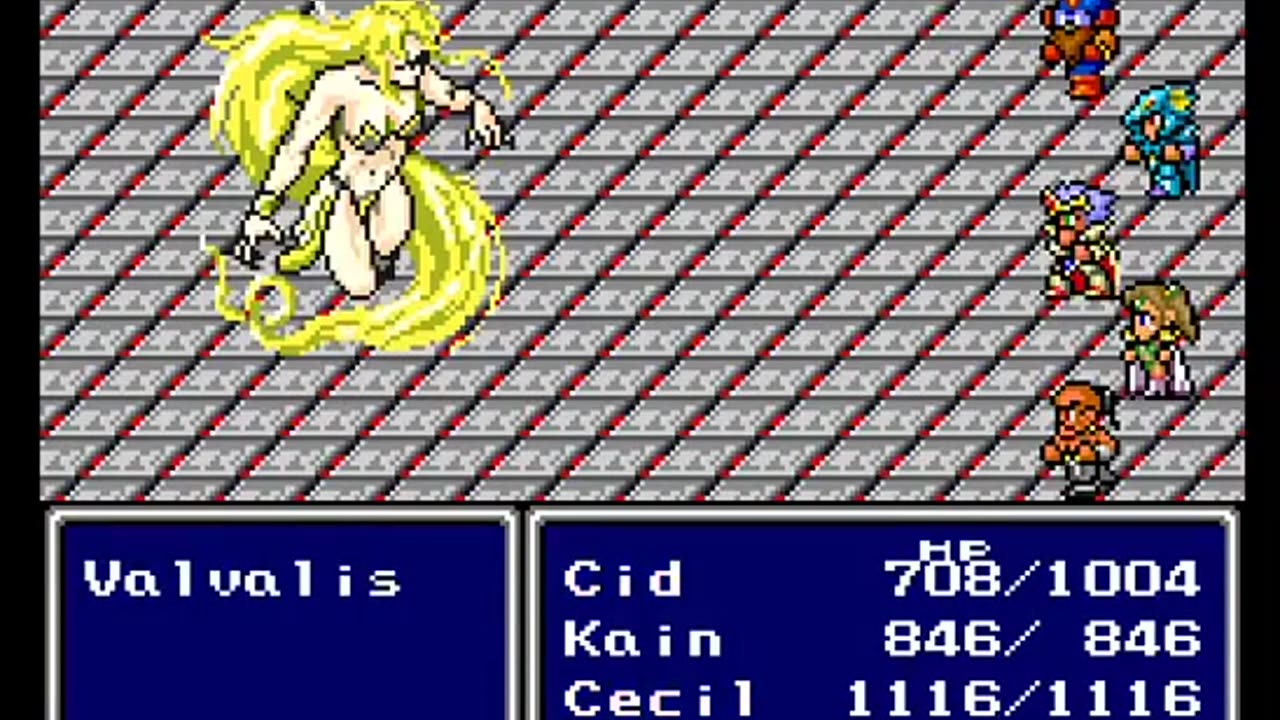 SNES Longplay 647 Final Fantasy II