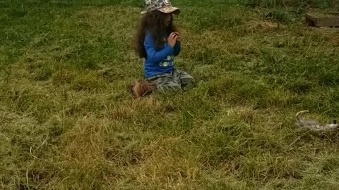 Bella Praying For A Possum - May 2021 Video