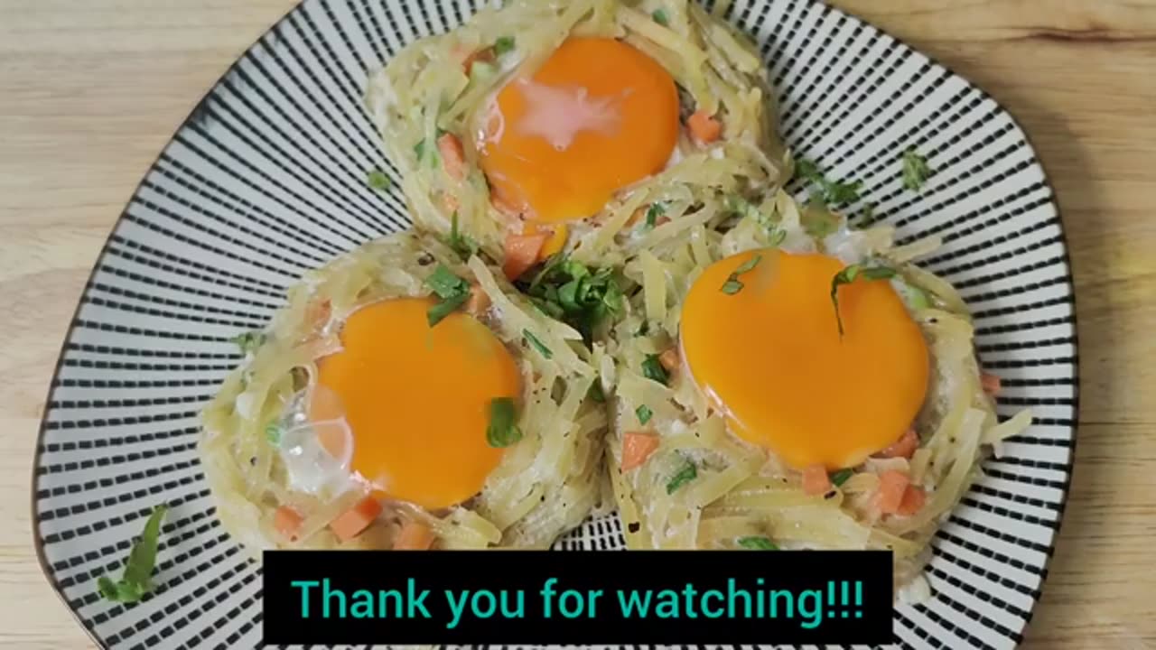 Egg with potatoes & forget about McDonald s! Healthy breakfast ideas