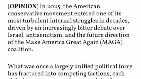 Civil war in the house of the republicans.. Isaiah 19:2