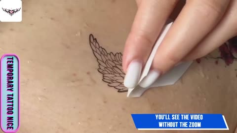 Angel Wings tattoo stickers#temporarytattoo #temporarytattoos #temporarytattosticker