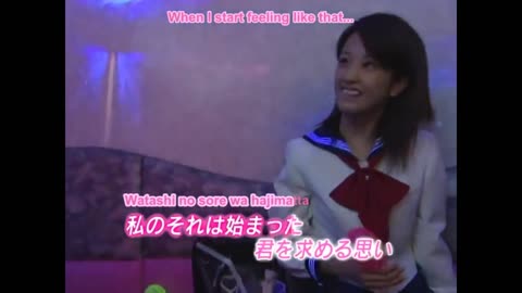 Usagi & Mamoru sailor moon live action act 1 naru helps Usagi clean the classroom