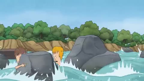 Beavis and Butthead river cruise