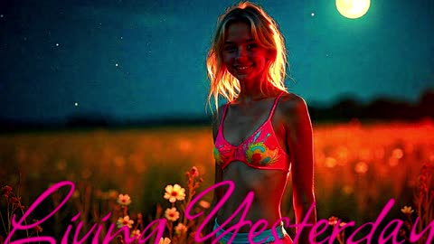 Electronic Music. Song Living Yesterday.