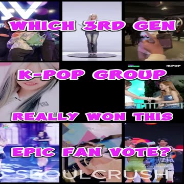 Which 3rd Gen K-Pop Group Really Won This Epic Fan Vote?