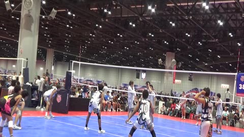 2025 AAU Boys National Volleyball Championships Riptide vs MVP Academy BOS 18 Black