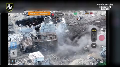 Ukrainians Fight Back, Holding Their Positions While Russian Attack is Delt with by Air Cover