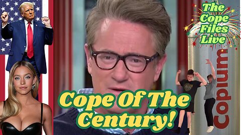 Cope Files Live - MSNBC Becomes MSNBCOPE. Legacy Media's Death Rattle.