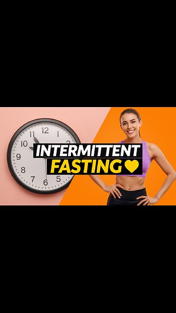 Intermittent Fasting Explained in 60 Seconds! ⏱️🔥 #Shorts