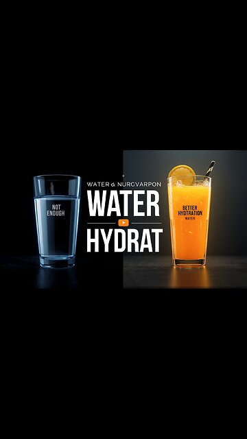💦 Plain water is not the best way to hydrate! #hydration #hydrate #water #dehydration #electrolytes