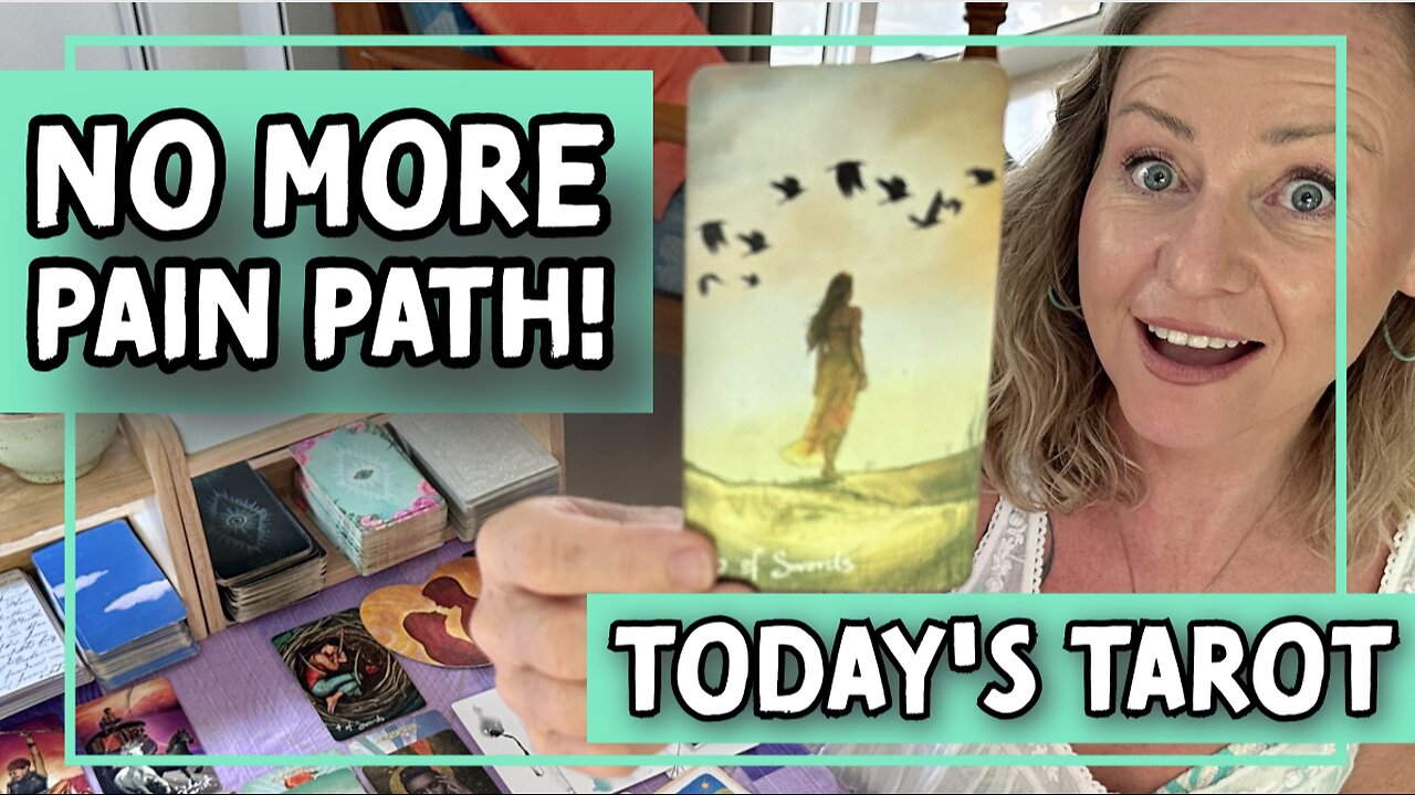 💫Today's Tarot: Wiser now, not taking the path to pain! Reading for April 7th✨