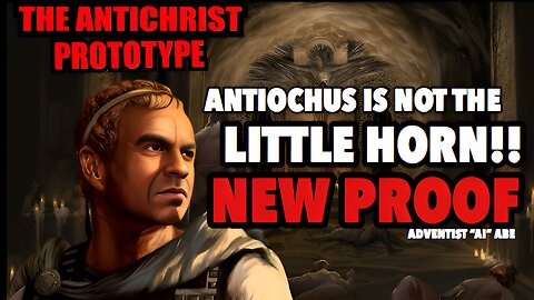 Antiochus Is Not The Little Horn!! NEW PROOF!!