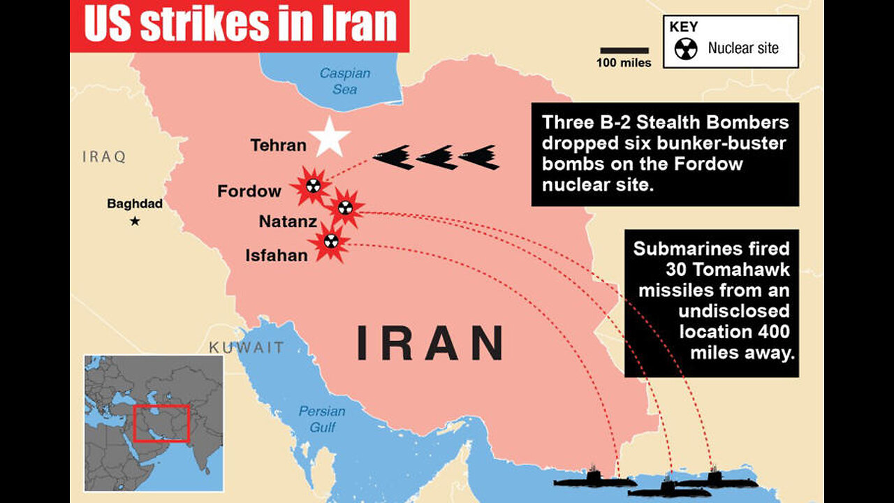 US-Bomben auf den Iran