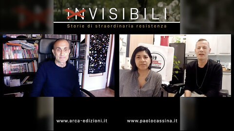 "INVISIBILI" IL LIBRO - PAOLO CASSINA INTERVISTA ANDREA SILLO E PAOLA DALLE RIVE