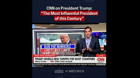 CNN finally reports the TRUTH: “Donald Trump is the most influential President of this century”
