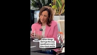 An Absolutely Bombed Kamala Harris Emerged to Talk about Redistricting