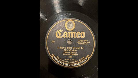 Cameo 703B A Boy's Best Friend Is His Mother