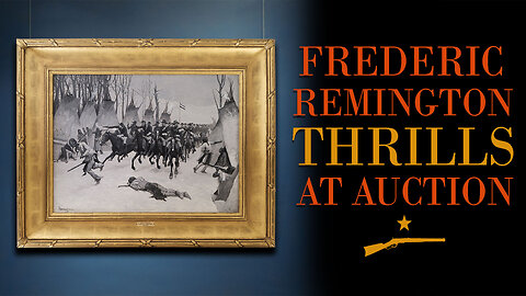 Remington's "Battle of Washita" Thrills at Auction