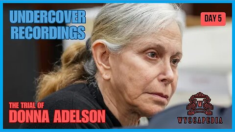 🟦STREAMING NOW: Jury's View 🟦 FL v. Donna Adelson Murder-for-Hire Trial | DAY 5