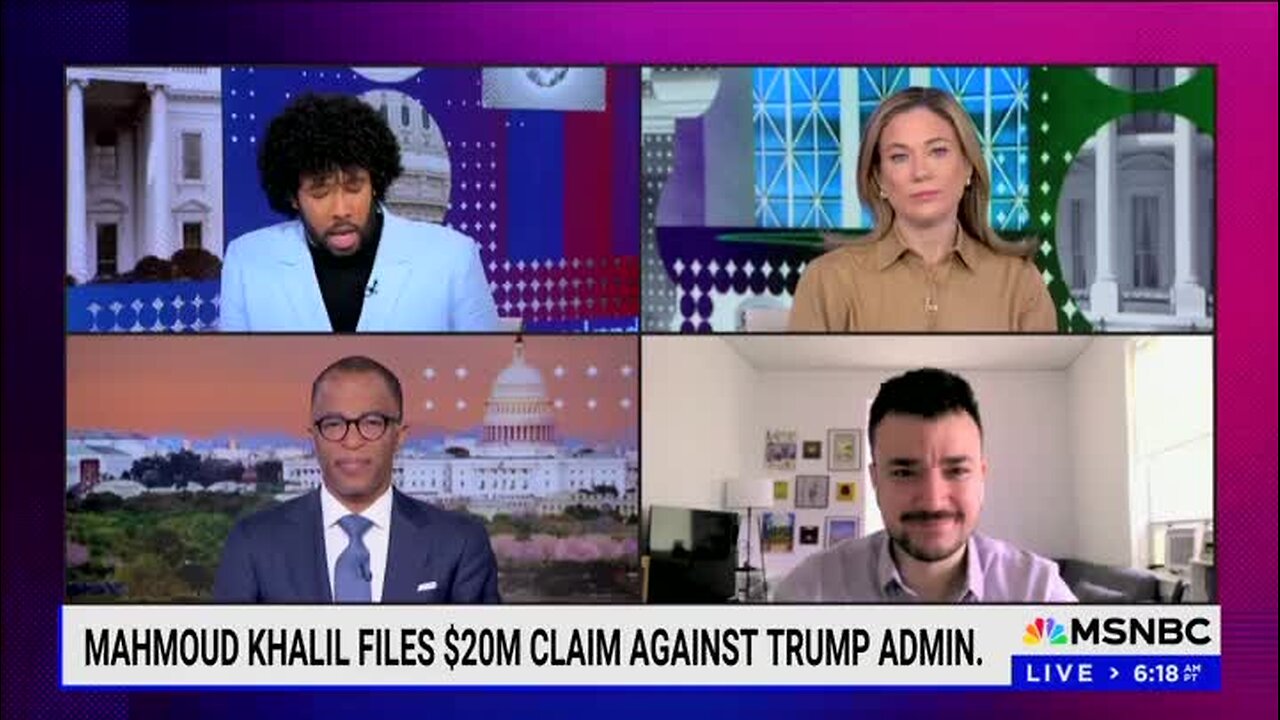 Mahmoud Khalil on Filing $20M Claim Against Trump Administration: ‘I’m Trying to Set a Precedent with This Lawsuit’