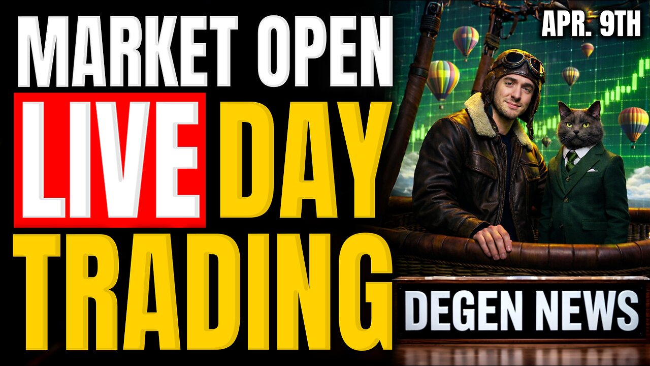 LIVE DAY TRADING: Inflation Report, GDP Data & Breaking Market News