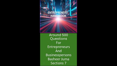 Entrepreneurs Quick Book 07 of 10