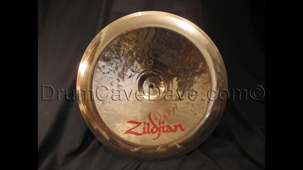18” Zildjian Sound Effects Oriental China Trash cymbal - inverted