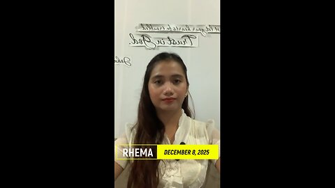 Have you ever wondered what pleases the Lord? | DECEMBER 8, 2025 | KristelR.