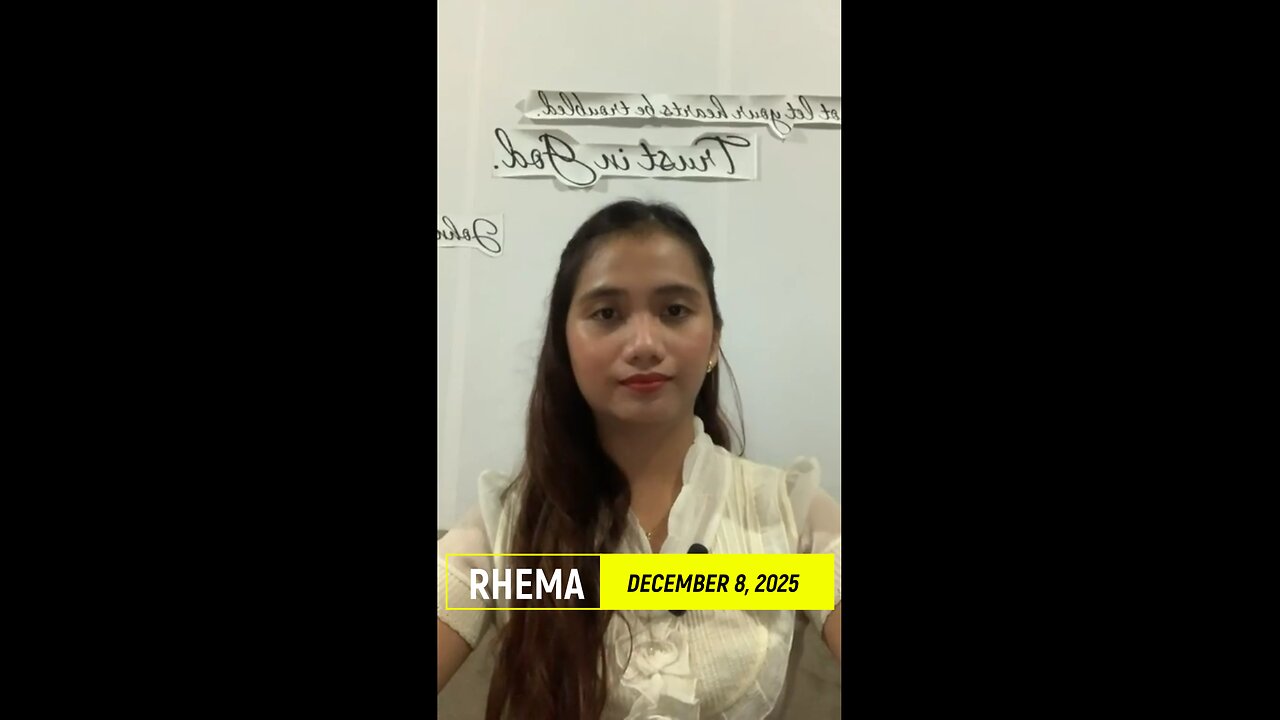 Have you ever wondered what pleases the Lord? | DECEMBER 8, 2025 | KristelR.