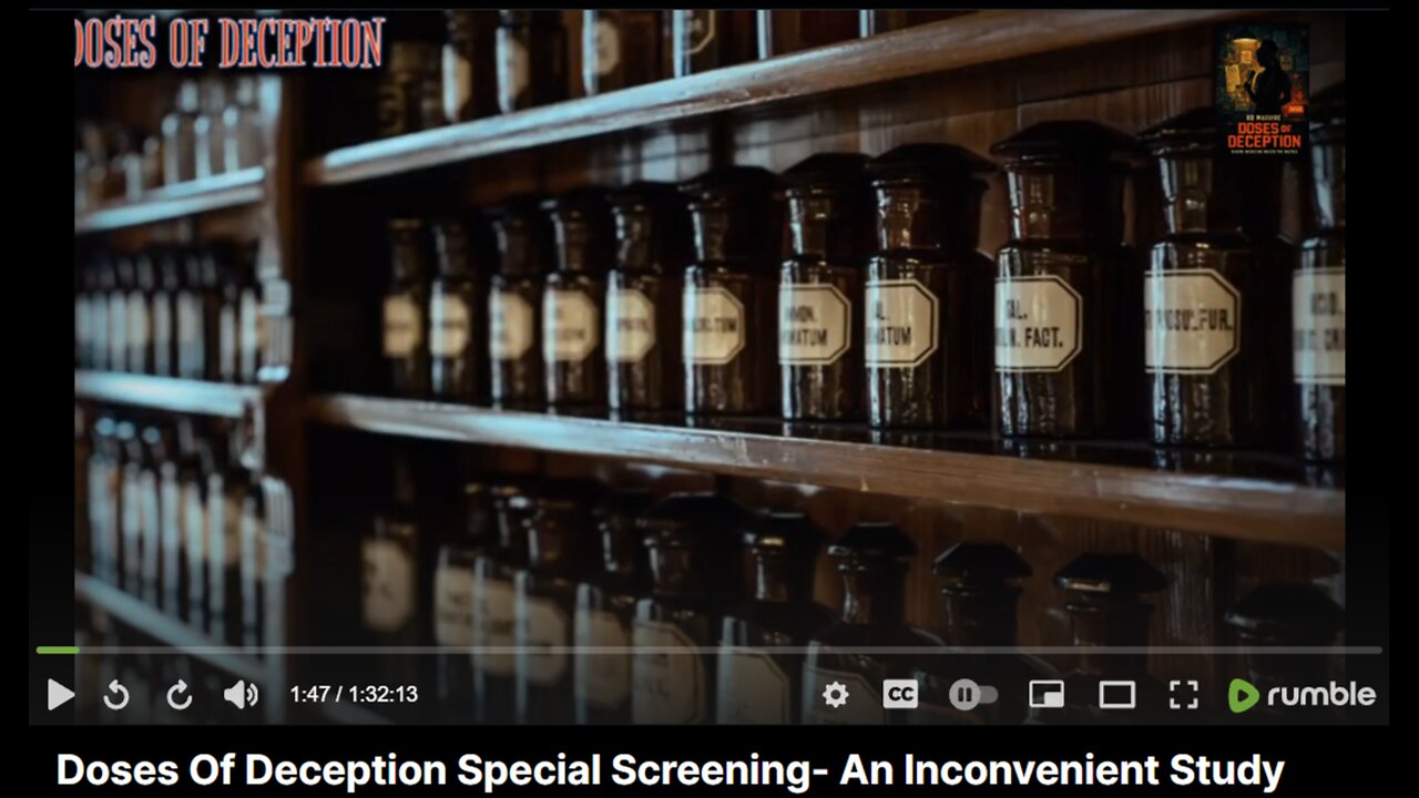Doses Of Deception Special Screening- An Inconvenient Study