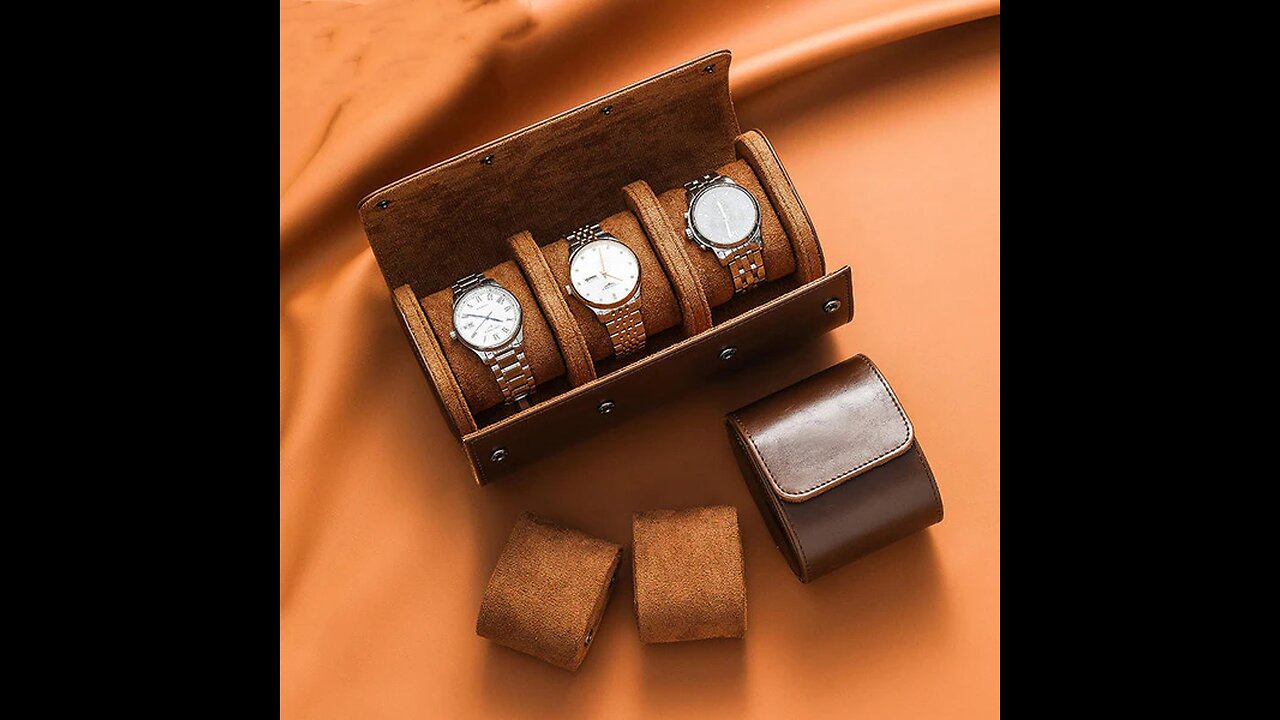 High-End Portable Drop-Proof Watch Storage Box